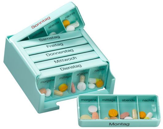 Medi-7 Medikamentenkassette mit 7 Tages-Dosen | Russka