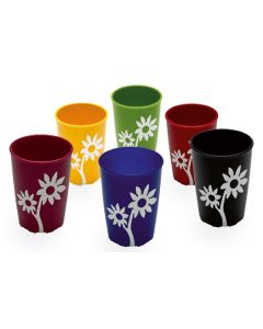 ORNAMIN Becher mit Anti-Rutsch-Blume Modell 820