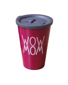 ORNAMIN Coffee-to-go-Becher WOW MOM