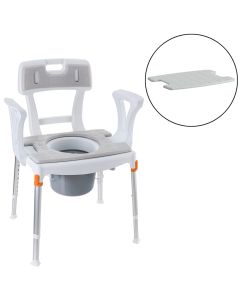 Soft-Auflage zu laguna Dusch-Toilettenstuhl mit und ohne Sitzöffnung
