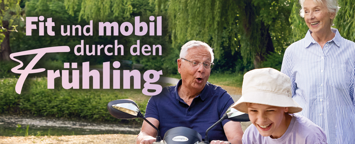 Zur Frühlingsaktion »Fit und Mobil durch den Frühling«
