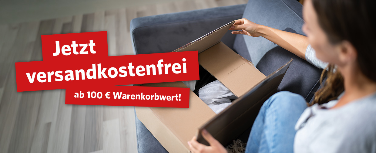 Versandkostenfrei ab 100&euro;