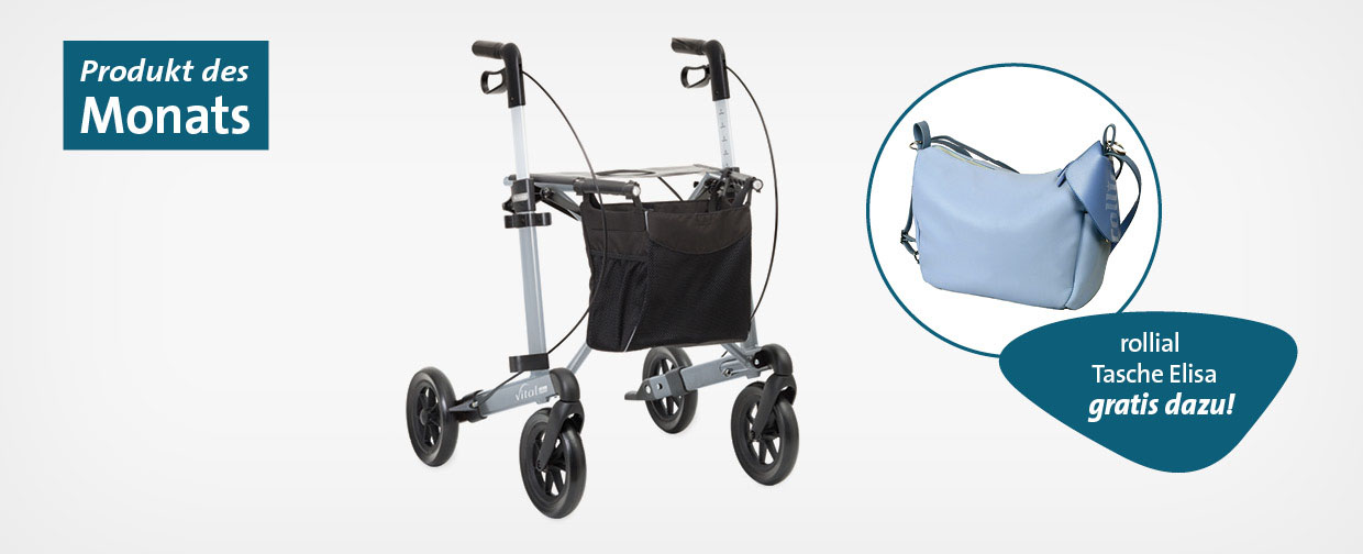 Produkt des Monats Mai RUSSKA Rollator Vital plus