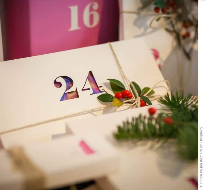 Weihnachten nach Zahlen