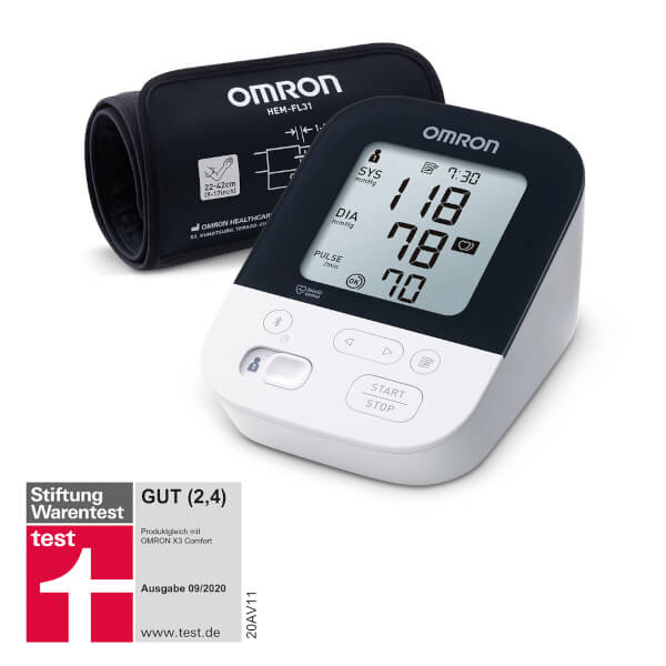 OMRON Oberarm-Blutdruckmessgerät M400 Intelli IT