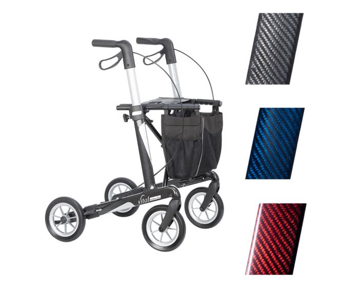 Sanivita RUSSKA Rollator vital carbon plus