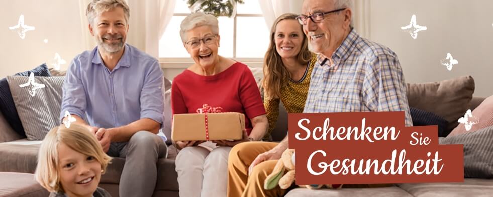 Schenken Sie Gesundheit