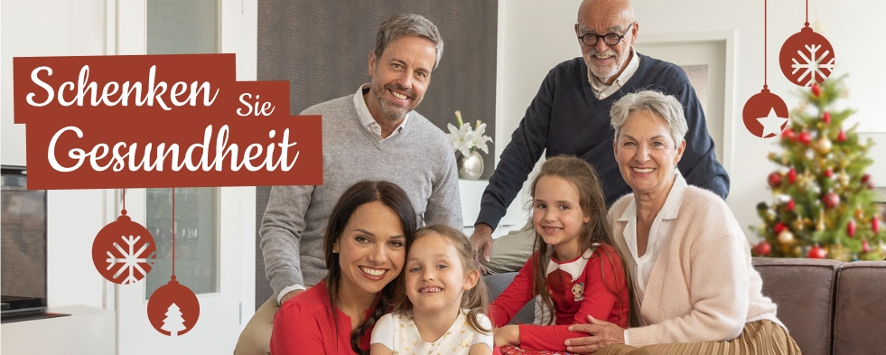 Schenken Sie Gesundheit