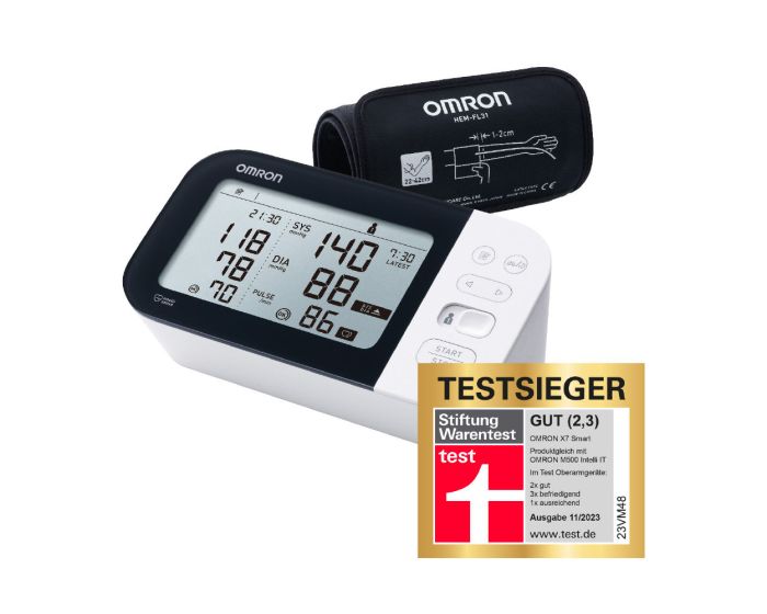 OMRON Oberarm-Blutdruckmessgerät M400 Intelli IT