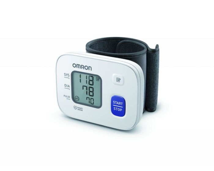 Unser Geschenk! OMRON Handgelenk-Blutdruckmessgerät RS2