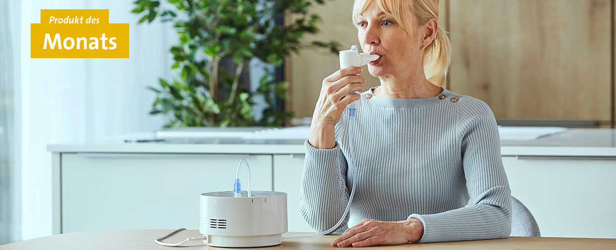 Produkt des Monats November OMRON Inhalationsgerät C28P