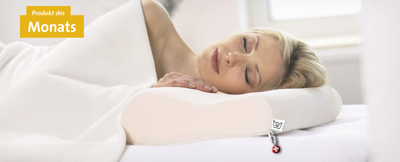 Produkt des Monats Oktober elsa Nackenkissen bei Sanivita