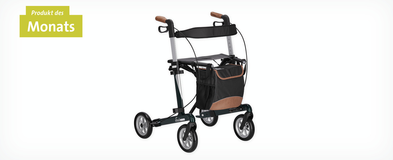 Produkt des Monats März RUSSKA Rollator vital carbon plus