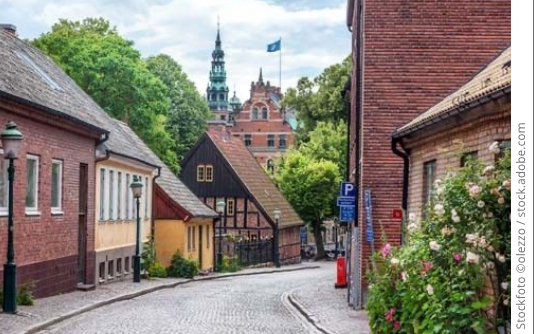 Lund in Südschweden - Heimatstadt von Aina Wifalk